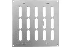 Metalen rooster verstelbaar 200x200 gegalvaniseerd - MR2020RZn