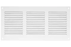 Metalen rooster 300x150mm wit - MR3015