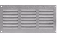 Metalen rooster 300x150mm zink - MR3015Zn