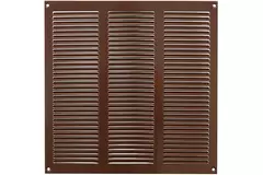 Metalen rooster 300x300mm bruin – MR3030B