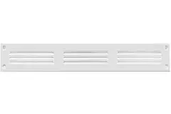 Metalen rooster 300x50mm wit – MR305