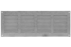 Metalen rechthoekige sleuf rooster 400x100 zink - MR4010ZN