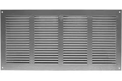 Metalen rooster 400x200mm zink - MR4020Zn