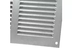 Metalen rooster 400x400mm zink - MR4040Zn