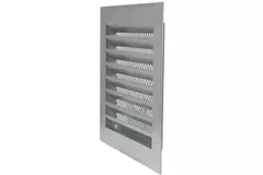 Metalen rooster industrieel 150x200mm zink - MRF1520Zn