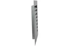 Metalen rooster industrieel 200x200mm zink - MRF2020Zn