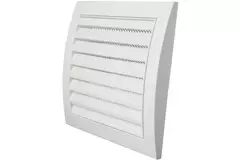 Muurrooster 190x190 wit - N12