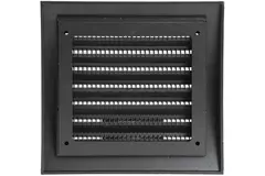 Muurrooster 150x150 mm antraciet - N10A
