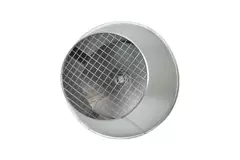 Deflectorkap rond 250 mm sendzimir verzinkt