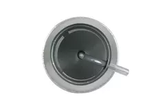Deflectorkap rond 250 mm sendzimir verzinkt