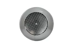 Deflectorkap rond 250 mm sendzimir verzinkt