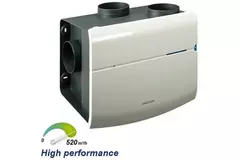 Orcon MVS-15RHBP Pakket 550 m³/h + vochtsensor + RFT bediening + 4 ventielen - perilex stekker