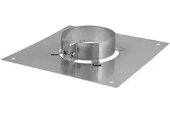 Plafondplaat diameter  80 mm met beugel I304 (D0,8)