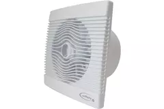 Badkamer ventilator met Vochtsensor en Timer Ø 120 mm wit - pRemium 120HS