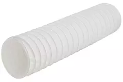 PVC 100 mm flexibele witte slang - 6 m