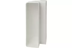 Rechthoekige kunststof verticale 90° bocht 220x90mm - KLV29-90