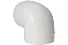 Ronde kunststof 90 ° bocht diameter: 100mm AL100-90