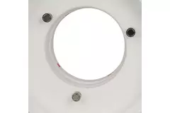 Ergovent instucbaar frameloos ventilatieventiel rond 100 mm