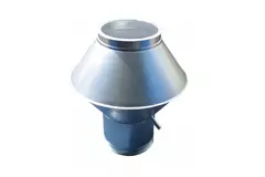 Deflectorkap rond 400 mm (RVS / INOX)