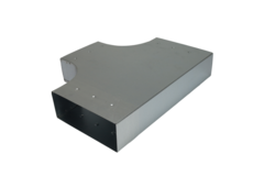 T-stuk 90 graden 300x80 - 220x80 tbv instortkanaal