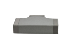 Thermoduct T-stuk 90 graden 220x80 - 220x80 tbv instortkanaal