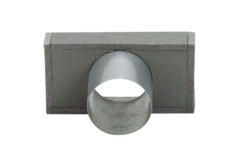 Thermoduct deksel 170x80 met aansluiting Ø 80mm tbv instortkanaal