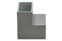 Thermoduct instortbocht 90 graden 220x80 mm verticaal