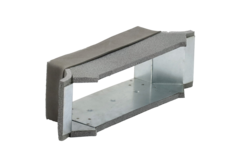 Thermoduct zijaansluiting 220x80 mm voor rechthoekig instortkanaal