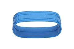 Wavin Ventiza lijmmof PVC ovaal 195x80 mm M/M