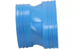 Wavin Ventiza verloop PVC ovaal 235x80 mm naar 160 mm M/M
