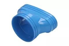 Wavin Ventiza verloop PVC ovaal 235x80 mm naar 160 mm M/M