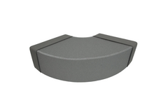Thermoduct bocht 90 graden 170x80 horizontaal tbv instortkanaal