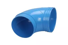 Wavin Ventiza bocht 90 graden PVC rond 160 mm M/S