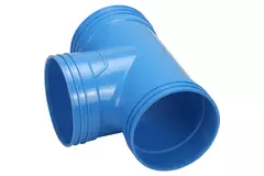 Wavin Ventiza T-stuk 90 graden PVC rond 160 mm M/M/M
