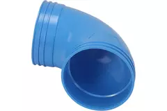 Wavin Ventiza bocht 90 graden PVC rond 125 mm M/M