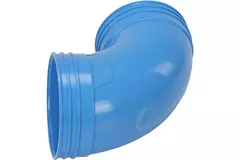Wavin Ventiza bocht 90 graden PVC rond 125 mm M/M