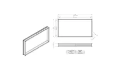 Flexibel verbindingsstuk 1200 x 600 - VS 12060