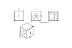 Boxventilator motor buiten luchtstroom - MPC T 450 D4 K01