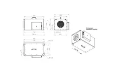 Toevoerunit met elektrische verwarming - FFH 250 EC EOJR 01