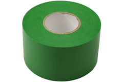 PVC tape groen 50 mm breed - rol 33 m