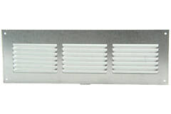Metalen rechthoekige sleuf rooster 300x100 zink - MR3010ZN