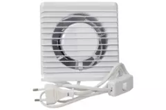Badkamerventilator Ø 100 mm Wit - energy planet 100PS