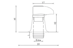 Leidingdoorvoer 3000 DW 140 mm met PVC