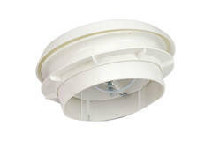 Ventilatie ventiel 125mm toevoer -en afvoer met klemveren - DAV-C125