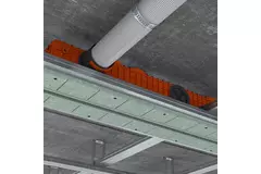 Ergovent instucbaar frameloos lijnrooster 1000 mm met aansluitdiameter 75 mm - profiel