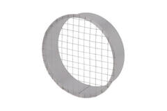 Buisrooster diameter  355 mm 90 graden (Sendz. Verz.)  RAL7035