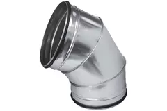 Ronde spiro bocht 60° Ø 315mm voor spirobuis