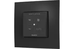 Duco CO2 ruimtesensor met bediening RF/Wired zwart