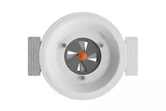 Ergovent instucbaar frameloos ventilatieventiel rond 100 mm - met Coanda-effect