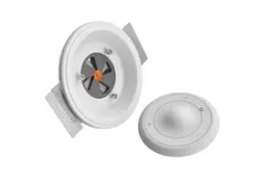 Ergovent instucbaar frameloos ventilatieventiel rond 100 mm - met Coanda-effect